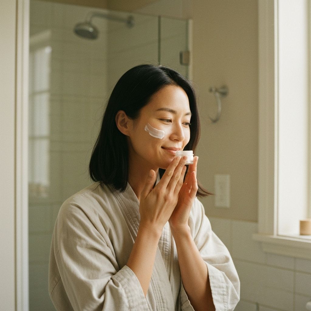 Rutina matutina de cuidado